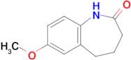 7-Methoxy-2,3,4,5-tetrahydro-1H-1-benzazepin-2-one