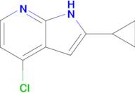 4-chloro-2-cyclopropyl-1H-Pyrrolo[2,3-b]pyridine