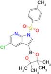 5-Chloro-3-(4,4,5,5-tetramethyl-1,3,2-dioxaborolan-2-yl)-1-tosyl-1h-pyrrolo[2,3-b]pyridine