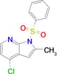 4-Chloro-2-methyl-1-(phenylsulfonyl)-1H-pyrrolo[2,3-b]pyridine