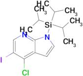 4-chloro-5-iodo-1-(triisopropylsilyl)-1H-pyrrolo[2,3-b]pyridine