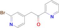 2-(2-Bromopyridin-4-yl)-1-(pyridin-2-yl)ethanone