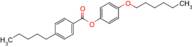4-(Hexyloxy)phenyl 4-pentylbenzoate