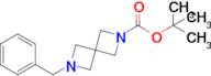 2,6-Diazaspiro[3.3]heptane-2-carboxylic acid, 6-(phenylmethyl)-, 1,1-dimethylethyl ester