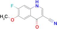 3-Quinolinecarbonitrile, 7-fluoro-1,4-dihydro-6-methoxy-4-oxo-