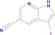 3-Iodo-1H-pyrrolo[2,3-b]pyridine-5-carbonitrile