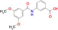 3-[(3,5-dimethoxybenzoyl)amino]-Benzoic acid