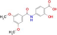 4-(3,5-dimethoxybenzamido)-2-hydroxybenzoic acid