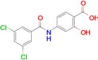 4-(3,5-dichlorobenzamido)-2-hydroxybenzoic acid