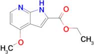 1H-Pyrrolo[2,3-b]pyridine-2-carboxylic acid, 4-methoxy-, ethyl ester