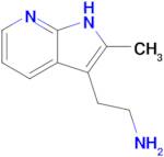 1H-Pyrrolo[2,3-b]pyridine-3-ethanamine, 2-methyl-