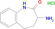 3-amino-1,3,4,5-tetrahydro-2H-1-Benzazepin-2-one hydrochloride (1:1)