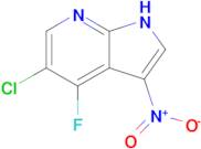 5-Chloro-4-fluoro-3-nitro-1H-pyrrolo[2,3-b]pyridine