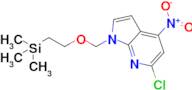 6-chloro-4-nitro-1-[[2-(trimethylsilyl)ethoxy]methyl]-1H-Pyrrolo[2,3-b]pyridine