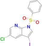 5-Chloro-3-iodo-1-(phenylsulfonyl)-1H-pyrrolo[2,3-b]pyridine