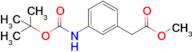 methyl 2-(3-(tert-butoxycarbonylamino)phenyl)acetate