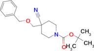 4-cyano-4-[( phenylmethoxy)methyl]-1-Piperidinecarboxylic acid-1,1-dimethylethyl ester