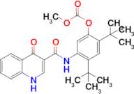 N-[5-(Methoxycarbonyloxy)-2,4-di(tert-butyl)phenyl]-4-oxo-1H-quinoline-3-carboxamide