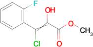 methyl 3-chloro-3-(2-fluorophenyl)-2-hydroxyprop-2-enoate