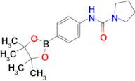 N-(4-(4,4,5,5-Tetramethyl-1,3,2-dioxaborolan-2-yl)phenyl)pyrrolidine-1-carboxamide