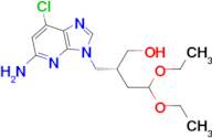 (R)-2-((5-Amino-7-chloro-3H-imidazo[4,5-b]pyridin-3-yl)methyl)-4,4-diethoxybutan-1-ol