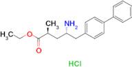 (2S,4S)-4-Amino-5-(biphenyl-4-yl)-2-methylpentanoic acid ethyl ester hydrochloride