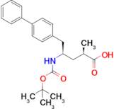 (2R,4R)-5-(Biphenyl-4-yl)-4-[(tert-butoxycarbonyl)amino]-2-methylpentanoic acid