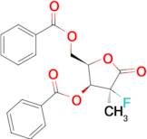 ((2R,3S,4S)-3-(benzoyloxy)-4-fluoro-4-methyl-5-oxotetrahydrofuran-2-yl)methyl benzoate