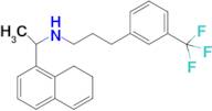 N-(1-(7,8-Dihydronaphthalen-1-yl)ethyl)-3-(3-(trifluoromethyl)phenyl)propan-1-amine