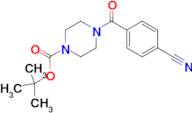 tert-Butyl 4-(4-cyanobenzoyl)piperazine-1-carboxylate