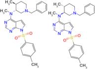 N-((3R,4S)-1-Benzyl-4-methylpiperidin-3-yl)-N-methyl-7-tosyl-7H-pyrrolo[2,3-d]pyrimidin-4-amine co…