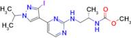 Methyl (S)-(1-((4-(3-iodo-1-isopropyl-1H-pyrazol-4-yl)pyrimidin-2-yl)amino)propan-2-yl)carbamate