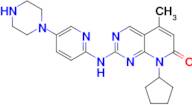 8-Cyclopentyl-5-methyl-2-[[(5-piperazin-1-ylpyridin-2-yl)]amino]-8H-pyrido[2,3-d]pyrimidin-7-one