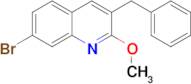 3-Benzyl-7-bromo-2-methoxyquinoline