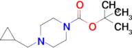 1-Piperazinecarboxylic acid, 4-(cyclopropylmethyl)-, 1,1-dimethylethyl ester
