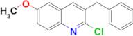 3-Benzyl-2-chloro-6-methoxyquinoline