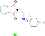 (S)-2-(2-Amino-3-(3-fluorophenyl)propyl)isoindoline-1,3-dione hydrochloride
