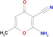 2-amino-6-methyl-4-oxo-4H-Pyran-3-carbonitrile