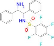 N-[(1S,2S)-2-Amino-1,2-diphenylethyl]-2,3,4,5,6-pentafluorobenzenesulfonamide