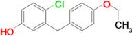 4-Chloro-3-(4-ethoxybenzyl)phenol