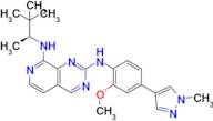 N8-[(2S)-3,3-dimethylbutan-2-yl]-N2-[2-methoxy-4-(1-methyl-1H-pyrazol-4-yl)phenyl]pyrido[3,4-d]pyrimidine-2,8-diamine