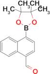 4-(4,4,5,5-Tetramethyl-1,3,2-dioxaborolan-2-yl)-1-naphthalenecarboxaldehyde