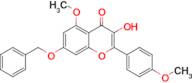 7-(benzyloxy)- 3-hydroxy-5-m ethoxy-2-(4-m ethoxyphenyl)- 4H-chromen-4 -one