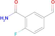 2-Fluoro-5-formylbenzamide