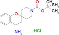 tert-Butyl 4-aminospiro[3,4-dihydrochromene-2,4'-piperidine]-1'-carboxylate;hydrochloride