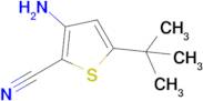 3-Amino-5-tert-butylthiophene-2-carbonitrile