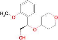 (2R)-2-(2-Methoxyphenyl)-2-(oxan-4-yloxy)ethan-1-ol