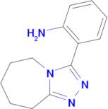 2-{5H,6H,7H,8H,9H-[1,2,4]triazolo[4,3-a]azepin-3-yl}aniline