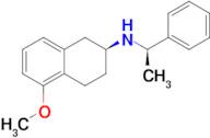 (S)-5-Methoxy-N-((R)-1-phenylethyl)-1,2,3,4-tetrahydronaphthalen-2-amine