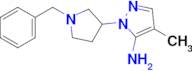 1-(1-Benzylpyrrolidin-3-yl)-4-methyl-1H-pyrazol-5-amine